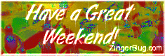 Click to get the codes for this image. Have a Great Weekend Glitter Graphic Yellow Flowers Glass, Have a Great Weekend Free Image, Glitter Graphic, Greeting or Meme for any Facebook, Twitter or any blog.
