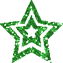 Click to get the codes for this image. Green Glitter Star, Stars Free Image, Glitter Graphic, Greeting or Meme.