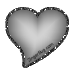 Click to get the codes for this image. Grey Satin Heart Glitter Graphic, Hearts, Hearts Free Image, Glitter Graphic, Greeting or Meme for Facebook, Twitter or any blog.