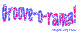 Click to get the codes for this image. Groove-O-Rama Pink Purple Glitter Wiggle Graphic, GrooveORama Free Image, Glitter Graphic, Greeting or Meme for Facebook, Twitter or any forum or blog.