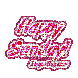 Click to get the codes for this image. Happy Sunday Pink Jewel Glitter Text, Happy Sunday Free Image, Glitter Graphic, Greeting or Meme for Facebook, Twitter or any forum or blog.