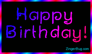 Click to get the codes for this image. Happy Birthday 3d Waving Text, 3D Birthday Graphics, Happy Birthday Free Image, Glitter Graphic, Greeting or Meme for Facebook, Twitter or any forum or blog.