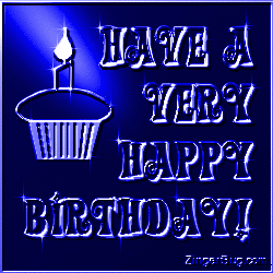 Click to get the codes for this image. Happy Birthday Blue Glass, Birthday Cakes, Happy Birthday Free Image, Glitter Graphic, Greeting or Meme for Facebook, Twitter or any forum or blog.