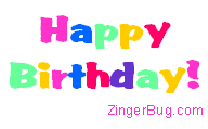 Click to get the codes for this image. Happy Birthday Color Blink, Birthday Glitter Text, Happy Birthday Free Image, Glitter Graphic, Greeting or Meme for Facebook, Twitter or any forum or blog.