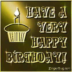 Click to get the codes for this image. Happy Birthday Gold Glass, Birthday Cakes, Happy Birthday Free Image, Glitter Graphic, Greeting or Meme for Facebook, Twitter or any forum or blog.