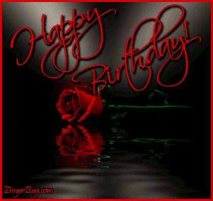 Click to get the codes for this image. Happy Birthday Long Stemmed Rose Reflections, Happy Birthday, Popular Favorites, Birthday Flowers, Birthday Ripples and Reflections, Happy Birthday Free Image, Glitter Graphic, Greeting or Meme for Facebook, Twitter or any forum or blog.