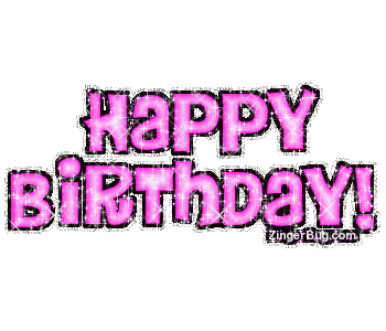 Click to get the codes for this image. Happy Birthday Pink Beveled Glitter, Birthday Glitter Text, Happy Birthday, Popular Favorites Free Image, Glitter Graphic, Greeting or Meme for Facebook, Twitter or any forum or blog.