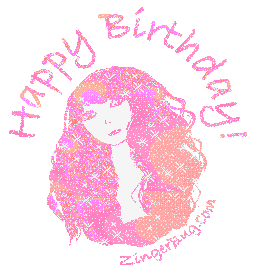 Click to get the codes for this image. Happy Birthday Pretty Face Pink, Happy Birthday Free Image, Glitter Graphic, Greeting or Meme for Facebook, Twitter or any forum or blog.