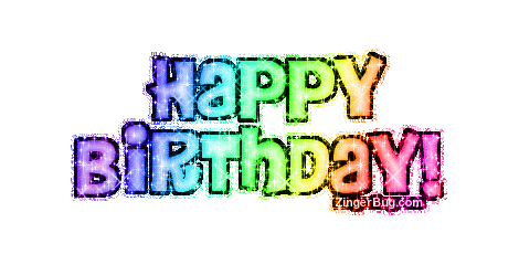 Click to get the codes for this image. Happy Birthday Rainbow Beveled Glitter, Birthday Glitter Text, Happy Birthday, Popular Favorites Free Image, Glitter Graphic, Greeting or Meme for Facebook, Twitter or any forum or blog.