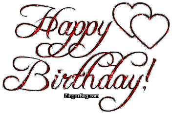 Click to get the codes for this image. Happy Birthday Red Glitter Script With Linked Hearts, Happy Birthday, Happy Birthday, Birthday Glitter Text, Birthday Hearts, Popular Favorites Free Image, Glitter Graphic, Greeting or Meme for Facebook, Twitter or any forum or blog.