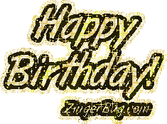 Click to get the codes for this image. Happy Birthday Yellow Glitter Text, Birthday Glitter Text, Happy Birthday Free Image, Glitter Graphic, Greeting or Meme for Facebook, Twitter or any forum or blog.