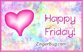 Click to get the codes for this image. Happy Friday Pink Plaque, Happy Friday, Hearts Free Image, Glitter Graphic, Greeting or Meme for Facebook, Twitter or any forum or blog.