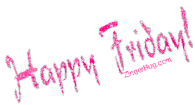 Click to get the codes for this image. Happy Friday Pink Silver Glitter, Happy Friday Free Image, Glitter Graphic, Greeting or Meme for Facebook, Twitter or any forum or blog.