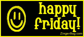 Click to get the codes for this image. Happy Friday Waving Smiley Face, Happy Friday, Smiley Faces Free Image, Glitter Graphic, Greeting or Meme for Facebook, Twitter or any forum or blog.