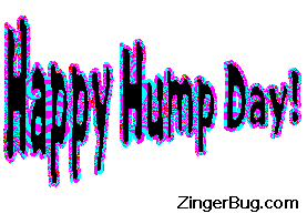 Click to get the codes for this image. Happy Hump Day Wagging Blue Text Glitter Graphic, Happy Wednesday, Happy Hump Day Free Image, Glitter Graphic, Greeting or Meme for Facebook, Twitter or any forum or blog.