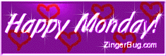 Click to get the codes for this image. Happy Monday Hearts Glass Graphic, Happy Monday, Hearts Free Image, Glitter Graphic, Greeting or Meme for Facebook, Twitter or any forum or blog.