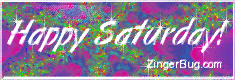 Click to get the codes for this image. Happy Saturday Glitter Graphic Fractal Glass, Happy Saturday Free Image, Glitter Graphic, Greeting or Meme for Facebook, Twitter or any forum or blog.