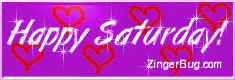 Click to get the codes for this image. Happy Saturday Hearts Glass Glitter Graphic, Happy Saturday, Hearts Free Image, Glitter Graphic, Greeting or Meme for Facebook, Twitter or any forum or blog.
