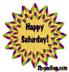 Click to get the codes for this image. Happy Saturday Psychodelic Graphic, Happy Saturday Free Image, Glitter Graphic, Greeting or Meme for Facebook, Twitter or any forum or blog.