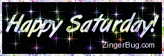 Click to get the codes for this image. Happy Saturday Glitter Graphicl Multi Stars, Happy Saturday Free Image, Glitter Graphic, Greeting or Meme for Facebook, Twitter or any forum or blog.