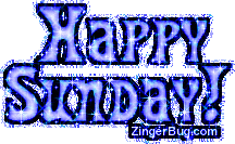 Click to get the codes for this image. Happy Sunday Blue Glitter Graphic, Happy Sunday Free Image, Glitter Graphic, Greeting or Meme for Facebook, Twitter or any forum or blog.