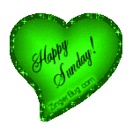 Click to get the codes for this image. Happy Sunday Green Heart Glitter Graphic, Happy Sunday, Hearts Free Image, Glitter Graphic, Greeting or Meme for Facebook, Twitter or any forum or blog.