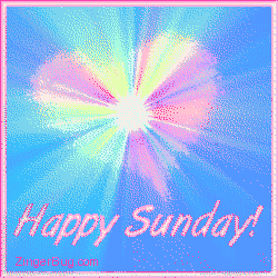 Click to get the codes for this image. Happy Sunday Pastel Starburst, Happy Sunday, Hearts Free Image, Glitter Graphic, Greeting or Meme for Facebook, Twitter or any forum or blog.