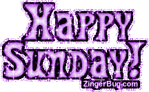 Click to get the codes for this image. Happy Sunday Purple Glitter Text, Happy Sunday Free Image, Glitter Graphic, Greeting or Meme for Facebook, Twitter or any forum or blog.