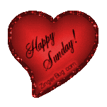 Click to get the codes for this image. Happy Sunday Red Heart Glitter Graphic, Happy Sunday, Hearts Free Image, Glitter Graphic, Greeting or Meme for Facebook, Twitter or any forum or blog.
