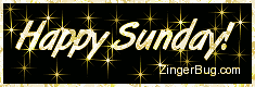 Click to get the codes for this image. Happy Sunday Gold Stars Glitter Graphic, Happy Sunday Free Image, Glitter Graphic, Greeting or Meme for Facebook, Twitter or any forum or blog.