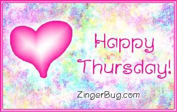 Click to get the codes for this image. Happy Thursday Pink Plaque, Happy Thursday, Hearts Free Image, Glitter Graphic, Greeting or Meme for Facebook, Twitter or any forum or blog.