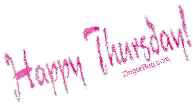 Click to get the codes for this image. Happy Thursday Pink Silver Glitter, Happy Thursday Free Image, Glitter Graphic, Greeting or Meme for Facebook, Twitter or any forum or blog.