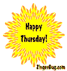 Click to get the codes for this image. Happy Thursday Sun, Happy Thursday Free Image, Glitter Graphic, Greeting or Meme for Facebook, Twitter or any forum or blog.