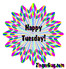 Click to get the codes for this image. Happy Tuesday Psychodelic Starburst Glitter Graphic, Happy Tuesday Free Image, Glitter Graphic, Greeting or Meme for Facebook, Twitter or any forum or blog.