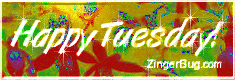 Click to get the codes for this image. Happy Tuesday Yellow Flowers Glass, Happy Tuesday Free Image, Glitter Graphic, Greeting or Meme for Facebook, Twitter or any forum or blog.
