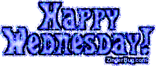 Click to get the codes for this image. Happy Wednesday Blue Glitter, Happy Wednesday Free Image, Glitter Graphic, Greeting or Meme for Facebook, Twitter or any forum or blog.