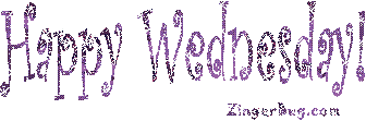 Click to get the codes for this image. Happy Wednesday Purple Glitter, Happy Wednesday Free Image, Glitter Graphic, Greeting or Meme for Facebook, Twitter or any forum or blog.