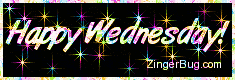 Click to get the codes for this image. Happy Wednesday Pastel Stars Glitter Graphic, Happy Wednesday Free Image, Glitter Graphic, Greeting or Meme for Facebook, Twitter or any forum or blog.