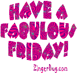 Click to get the codes for this image. Have A Fabulous Friday Pink Glitter, Happy Friday Free Image, Glitter Graphic, Greeting or Meme for Facebook, Twitter or any forum or blog.