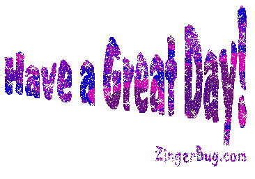 Click to get the codes for this image. Have A Great Day Purple Wagging Text, Have a Great Day Free Image, Glitter Graphic, Greeting or Meme for any Facebook, Twitter or any blog.