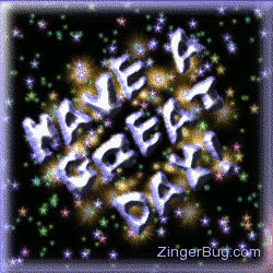Click to get the codes for this image. Have A Great Day Funky Stars, Have a Great Day Free Image, Glitter Graphic, Greeting or Meme for any Facebook, Twitter or any blog.