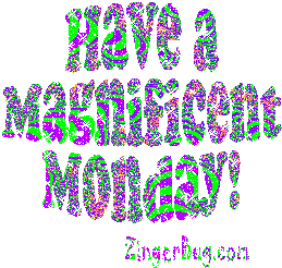 Click to get the codes for this image. Have A Magnificent Monday Glitter, Happy Monday Free Image, Glitter Graphic, Greeting or Meme for Facebook, Twitter or any forum or blog.