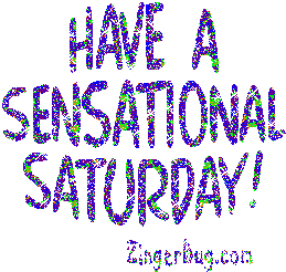 Click to get the codes for this image. Have A Sensational Saturday Purple Glitter, Happy Saturday Free Image, Glitter Graphic, Greeting or Meme for Facebook, Twitter or any forum or blog.
