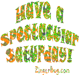 Click to get the codes for this image. Have A Spectacular Saturday Green Glitter, Happy Saturday Free Image, Glitter Graphic, Greeting or Meme for Facebook, Twitter or any forum or blog.
