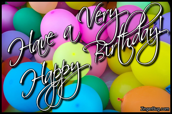 Click to get the codes for this image. Have A Very Happy Birthday Balloons, Happy Birthday, Happy Birthday, Birthday Balloons Free Image, Glitter Graphic, Greeting or Meme for Facebook, Twitter or any forum or blog.