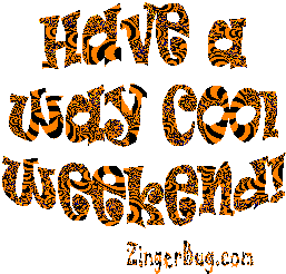Click to get the codes for this image. Have A Way Cool Weekend Brown Glitter, Have a Great Weekend Free Image, Glitter Graphic, Greeting or Meme for any Facebook, Twitter or any blog.