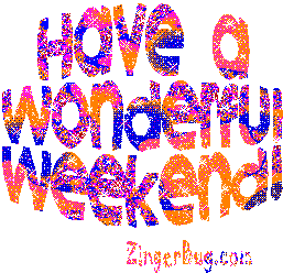 Click to get the codes for this image. Have A Wonderful Weekend Orange Glitter, Have a Great Weekend Free Image, Glitter Graphic, Greeting or Meme for any Facebook, Twitter or any blog.