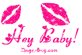 Click to get the codes for this image. Hey Baby Glitter Text, Hi Hello Aloha Wassup etc Free Image, Glitter Graphic, Greeting or Meme for any Facebook, Twitter or any blog.