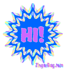 Click to get the codes for this image. Hi Blue Glitter Graphic, Hi Hello Aloha Wassup etc Free Image, Glitter Graphic, Greeting or Meme for any Facebook, Twitter or any blog.