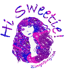 Click to get the codes for this image. Hi Sweetie Pretty Face Purple, Hi Hello Aloha Wassup etc Free Image, Glitter Graphic, Greeting or Meme for any Facebook, Twitter or any blog.